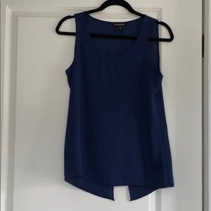 Dark blue tank top